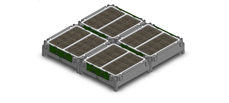 SaniLuc module - 60x60mm SaniLuc module - 60x60mm