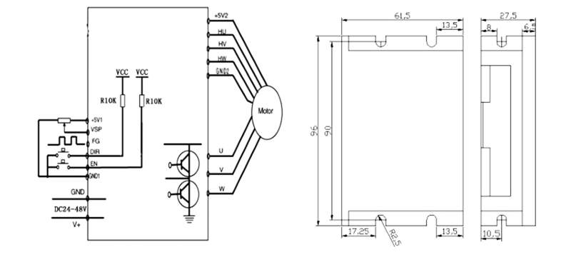36V Motor Driver 36V Motor Driver