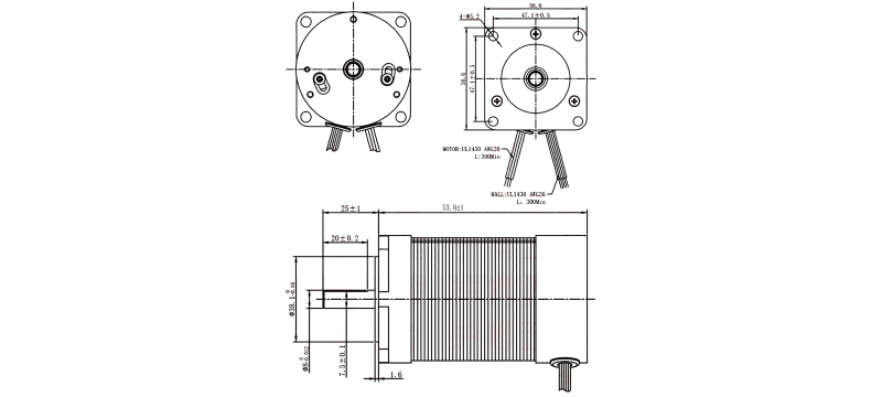 Brushless DC Motor 36V Brushless DC Motor 36V