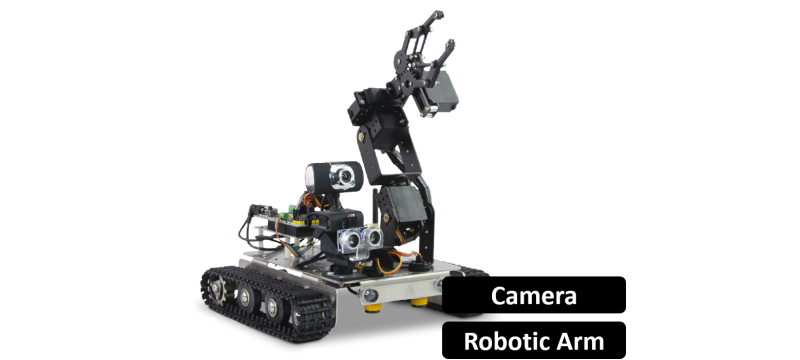 Intrepid Project - Smart Video RC Robotic Arm Tank Intrepid Project - Smart Video RC Robotic Arm Tank