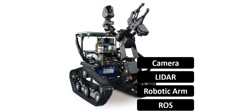 Hercules Project - ROS LIDAR Navigation Robotic Arm Tank Hercules Project - ROS LIDAR Navigation Robotic Arm Tank